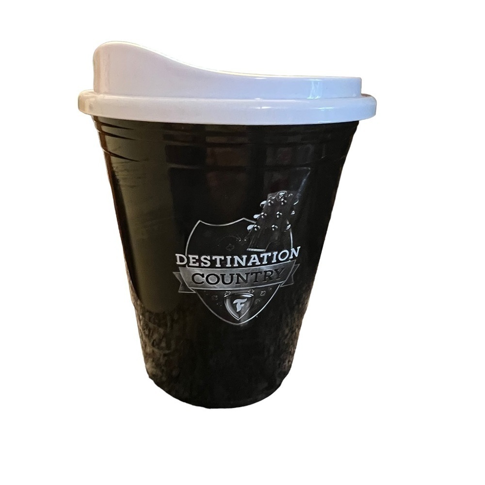 Firestone Plastic Black Travel Mug‎ Destination Country